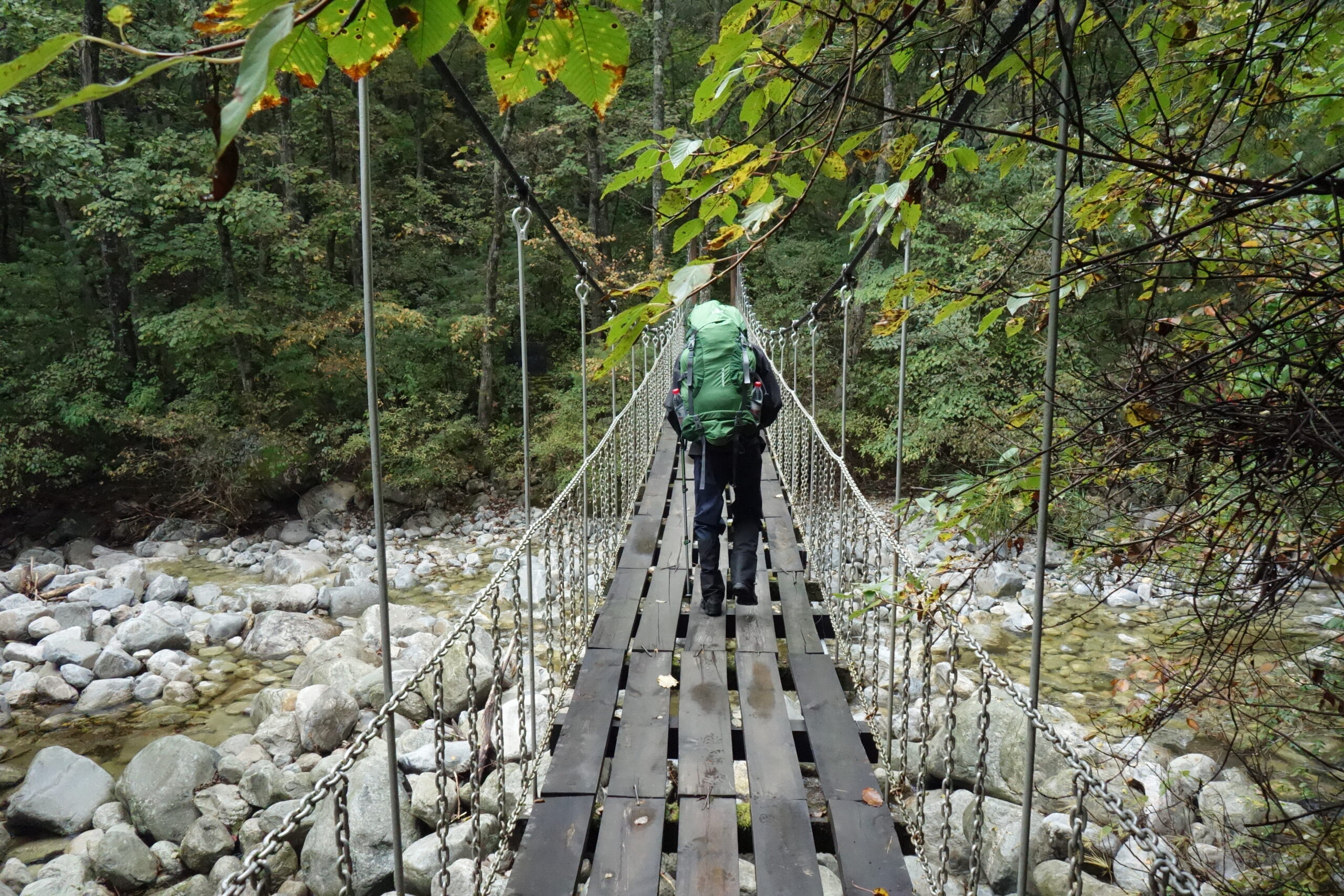 穿越秦岭太白山